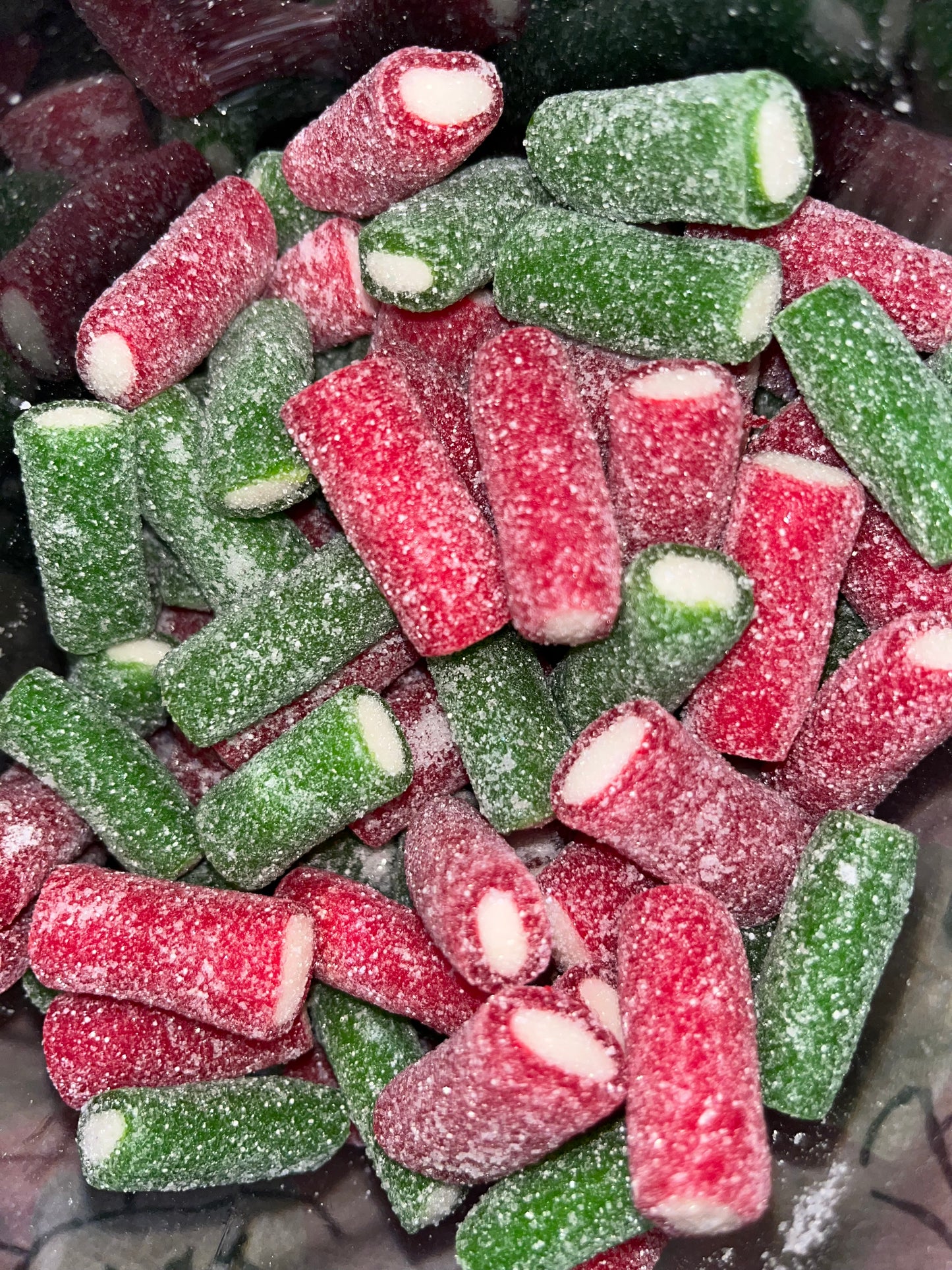 Fizzy Apple & Strawberry Bites