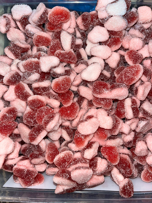 Strawberry Mini Hearts