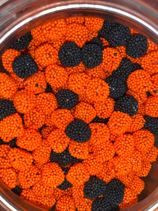 Orange & Black Berries