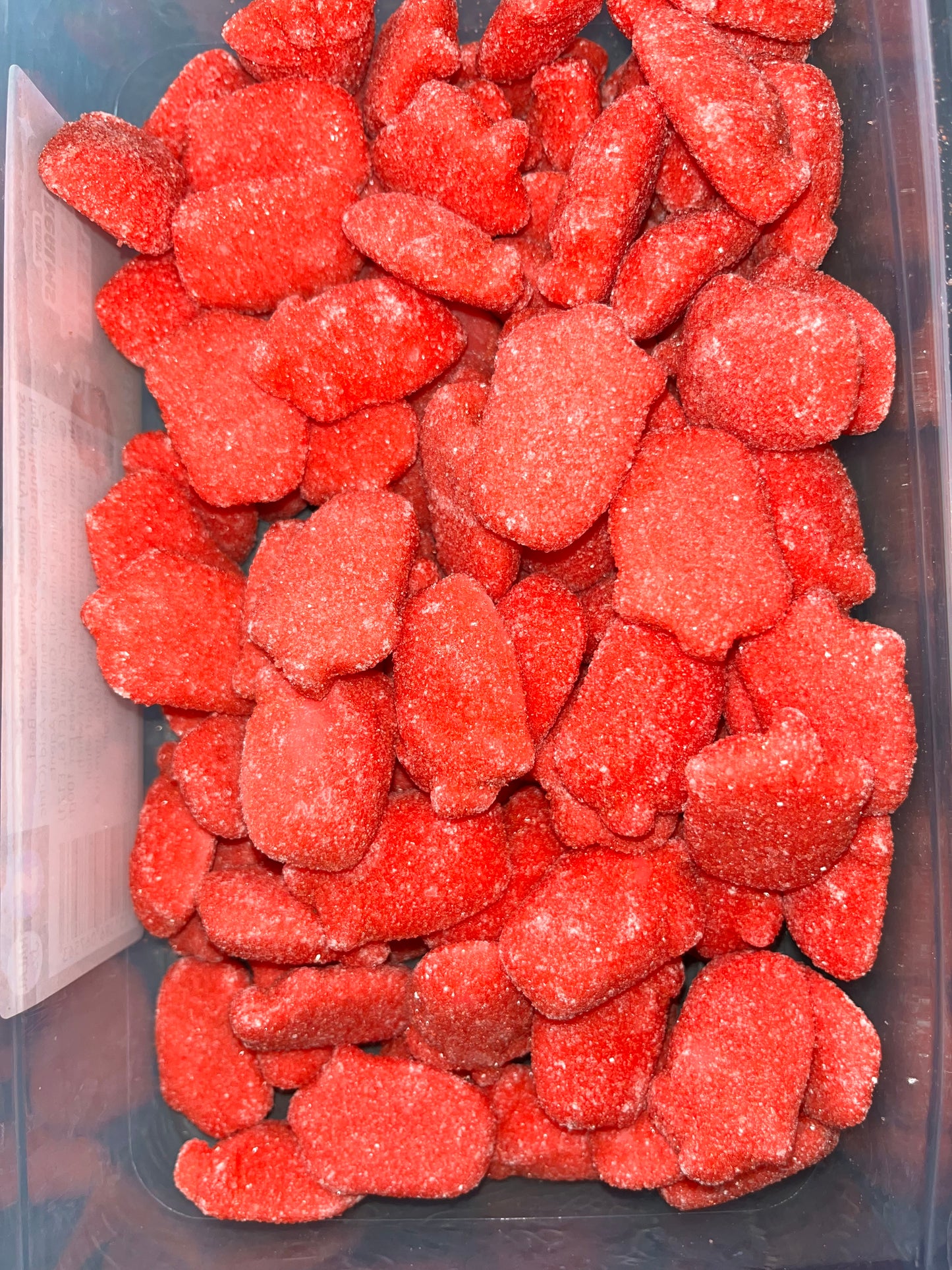 Fizzy Red Strawberry Slices