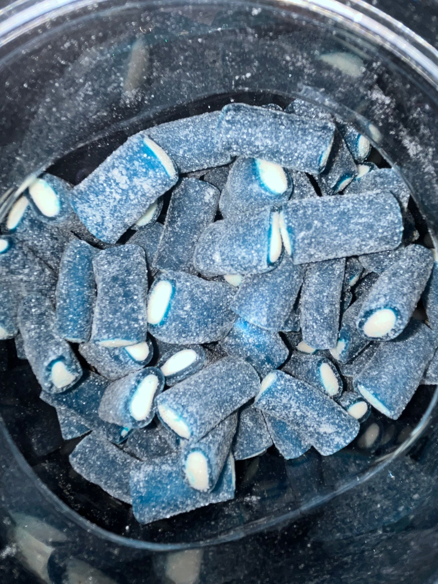 Fizzy Blue Raspberry Bites