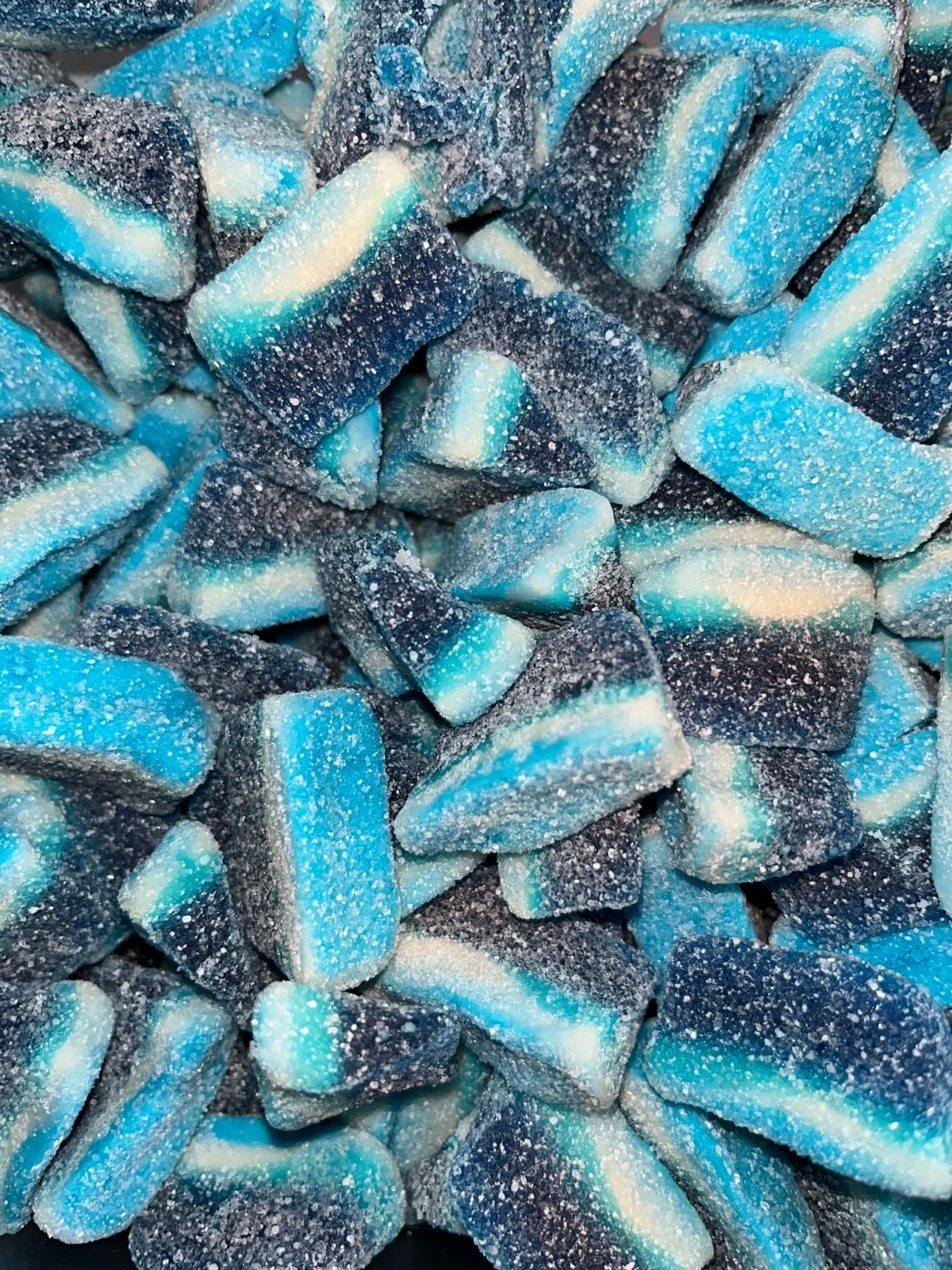 Blue Raspberry Tooth Pick Fizzy Blue Raspberry Slices – Essex Sweet Tooth