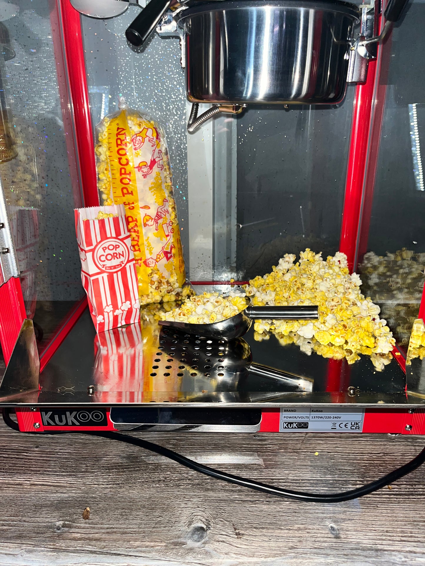 3 Hour Popcorn Machine & Cart Hire